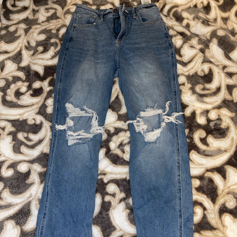 Hollister mom jeans